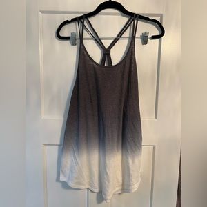 Racer back tank top